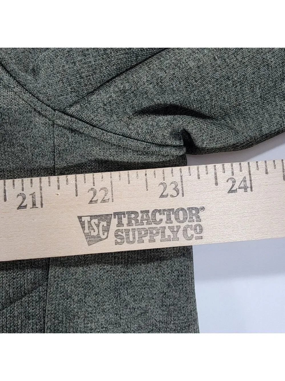 NORTH FACE Sweater Mens XL Olive 1/2 Zip Pullover Chest Pocket Logo Outdoor Hike